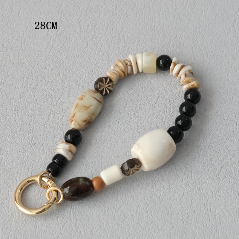 Новый аксессуар для телефона деревянная цепочка конфеты бисер роскошный чехол для телефона цепи акриловая ручка шнурок сотовый мобильный телефон нашивка подвеска ремешок