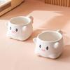 Cute Expression Ceramic Mug Cartoon Coffee Milk Tea Water Cup Couple Breakfast Cup Household Drinkware