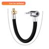 Car Air Pump Extension Hose Quick Inflation Tube with Deflation for Inflator