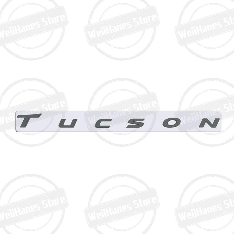 1 шт. ABS 3D Для Tucson Логотип Наклейка на капот автомобиля Буквенный логотип Наклейка на кузов заднего багажника автомобиля Эмблема Аксессуары