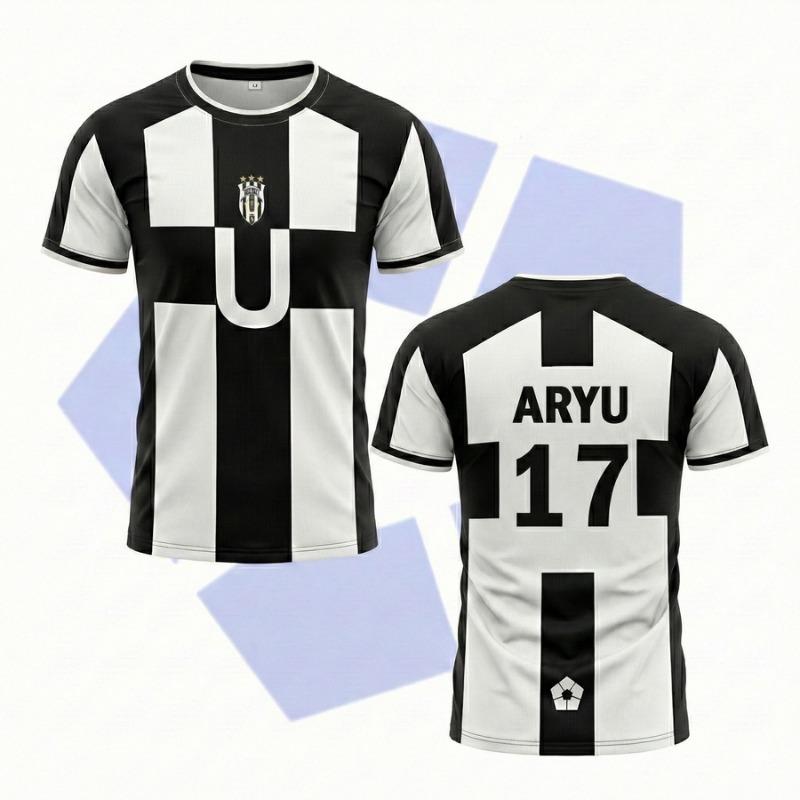 2026 Summer Five Person Football Motif VL Replika Tee Anime Ubers Blue Lock Tees BAROU Short Sleeve Cosplay Uber Men T-shirt