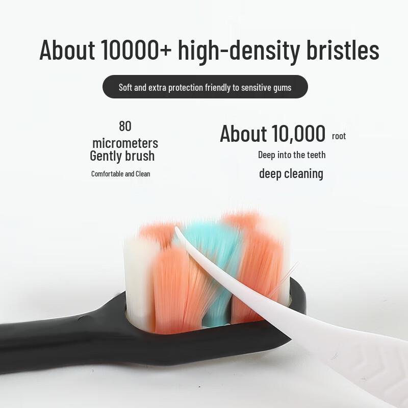 Cotton Candy Colorful Ultra Soft Toothbrush - 2 Pack