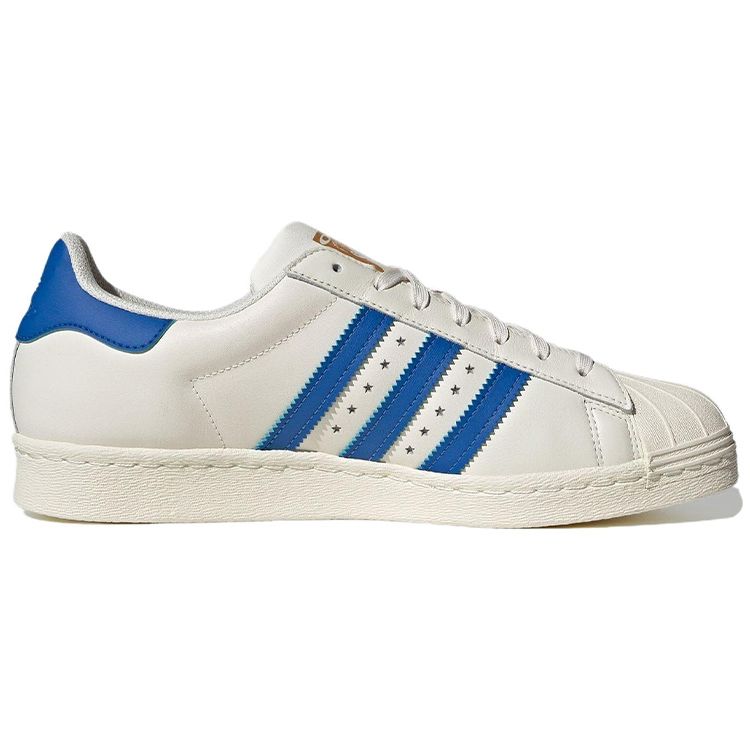adidas Оригинальные Superstar 80S Удобные кеды для скейтбординга Унисекс Кроссовки Светло-голубые IF6292