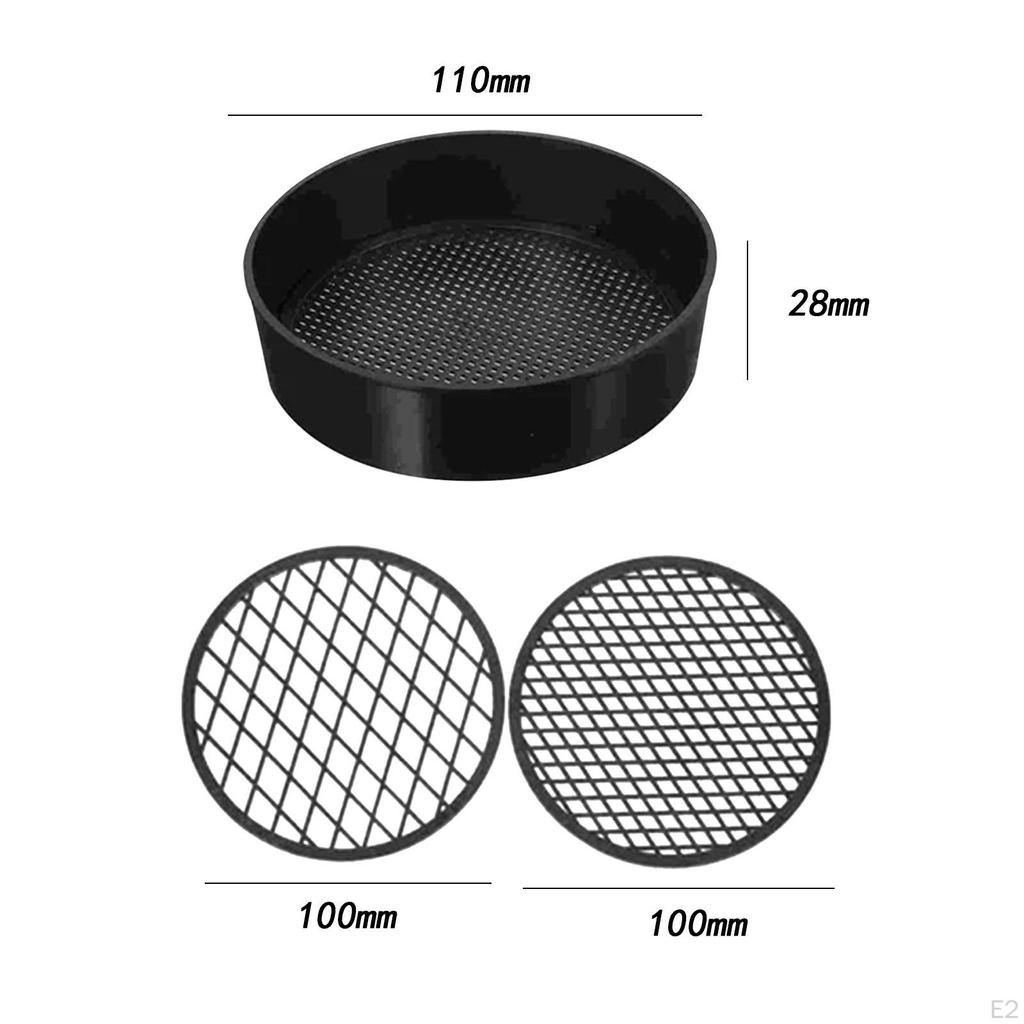 Garden Riddle Sieve Gardening Sifter Hand Tools Differing Hole Sizes Interchangable Mesh Sifting