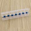 Tablet Boxes 7 Compartments Storage Open Buckle Design Visible Pill Organizers for Office