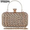 Сумка для ужина с бриллиантами, европейская и американская женская сумка, сумка для банкета, универсальное платье и вечерняя сумка