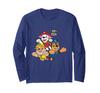 Paw Patrol Pup Jump Trio with Classic Badge Logo Long Sleeve T-Shirt
