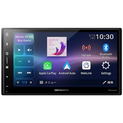 Дисплейный аудиоресивер DMH-SZ500 6,8-дюймовый 2D Беспроводной Apple CarPlay Android Auto Bluetooth Carrozzeria