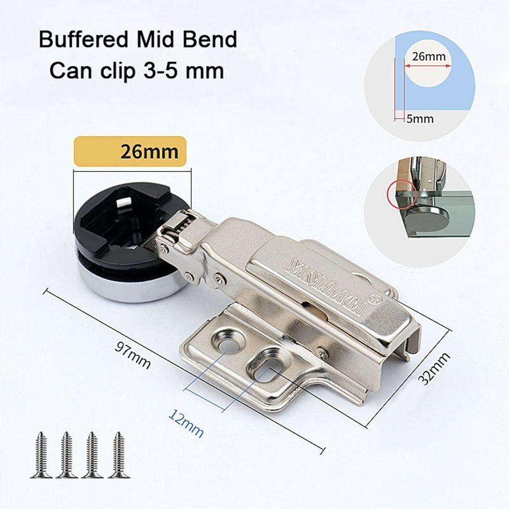 Damping Cabinet  Hinge Clip Hydraulic Buffer Hydraulic Buffer Hinge  Cabinet Door