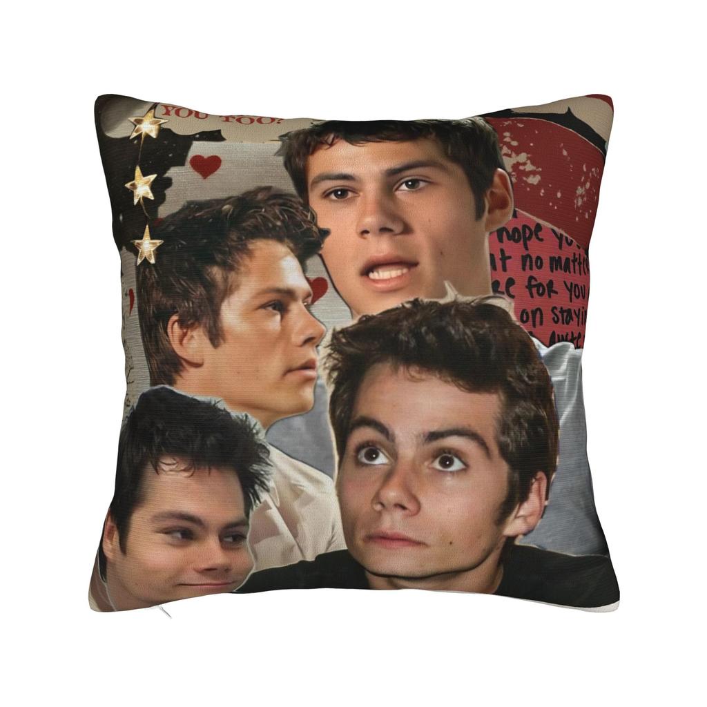 Decorative Pillowcases Dylan Obrien Actor Product Home Pillow Case Cover Zipper Multiple Sizes