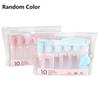10 Pcs Makeup Containers Kit Cosmetic Makeup Liquids Travel Container Clear Refillable Containers Travel Bottles Set