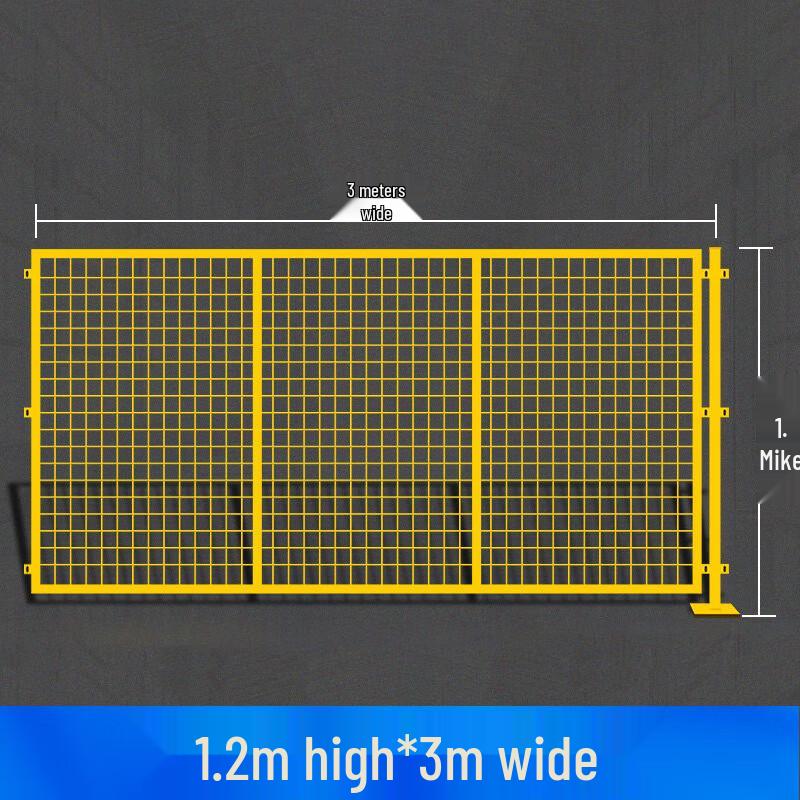 Heavy-Duty Steel Warehouse Partition Screen