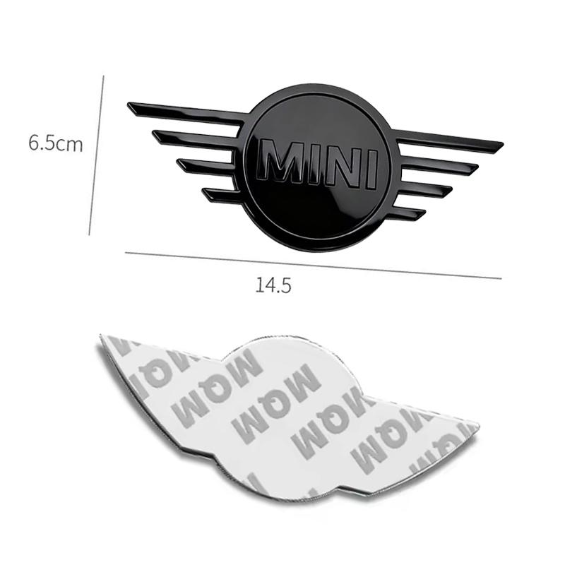 3D Car Chrome Emblem Sticker Auto Trunk Decoration Badge Label For BMW MINI WORKS One Cooper JCW R60 R59 R58 R57 R56 R55 R53 R52