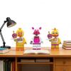Anime Game Figures Building Block Mini Bricks Bonnie Mangle Freddy Bear Rabbit Doll Desktop Ornament Decor Toy Gift