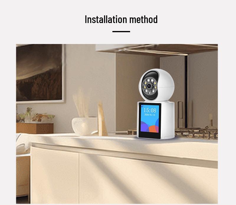 Two-Way Indoor HD Wireless Video Call Camera with Remote WiFi Monitoring