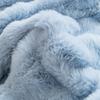 Декор комнаты, плюшевое покрывало из меха кролика, покрывало для кровати, зимний толстый теплый чехол для дивана, полотенце, одеяла для гостиной на 1/2/3/4 места