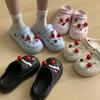 Summer New Hole Shoes Women Wear Non-slip Thick-soled Runaway Feet Beach Sandals Do Not Stink Feet Bag Head Slippers