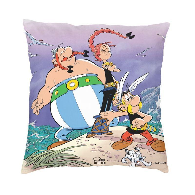 Аниме Asterix Obelix Idefix пледы наволочки Декор для дома приключения комикс Dogmatix диван стул наволочка квадратная наволочка