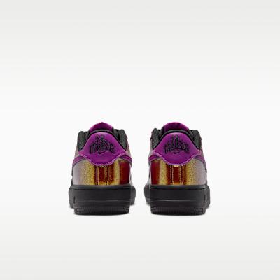 Nike Air Force 1 Low LV8 Glam Rock Black Bold Berry (GS)