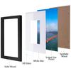8-дюймовая фоторамка DIY Фотостена Квадратная комбинация Фоторамка