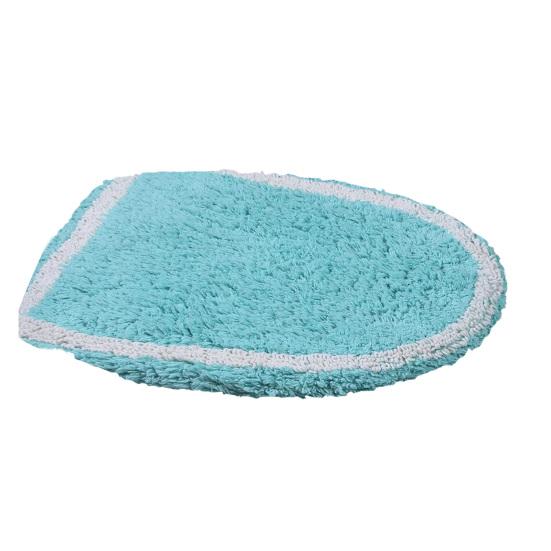 Yousheng Toilet Mat Safety Elastic Easy Installation Bright Color Toilet Cover Hotel Bathroom Decor Elastic Fit Toilet Accessory