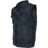 Urban Classics Mens Denim Gilet