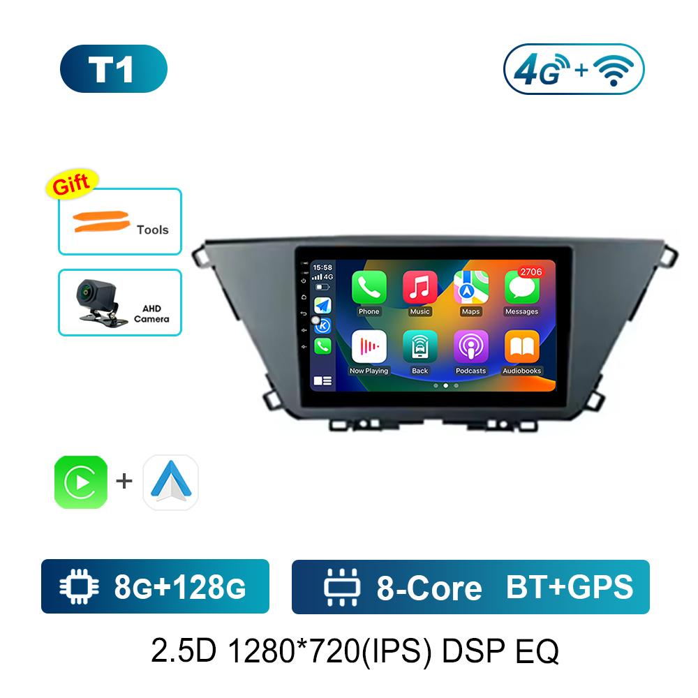 Автомобильный видео мультимедийный плеер Carplay 10,1 дюйма для Kia Carens KY 4 IV 2022 - 2025 ОС Android 4G WiFi Bluetooth Автоаксессуары