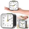 Simple Quartz No Tick Bedside Clocks Number Clock Home Decor Alarm Clock