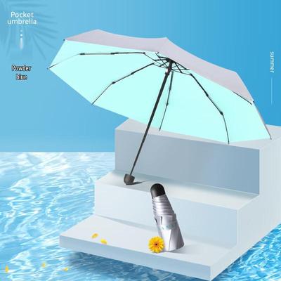 Компактный складной зонт Oujiewang с УФ-защитой
