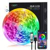 SMD 5050 LED Strip Lights USB Mode for TV Background Infrared Remote Tape for Bedroom Decoration APP Control