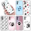 Чехол для телефона Dog Paw Best Friends для Xiaomi POCO F2 F3 M2 M3 M4 X3 X4 Pro NFC F4 GT 5G F1 X2 C3 C31 C40 M5S из мягкого ТПУ черного цвета