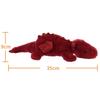 Apricot Lamb Plum Red Lying Dragon Plush Toy for Soft and Fluffy Plum Red Lying Dragon for Girls and 38cm Children, Cute, Boys,