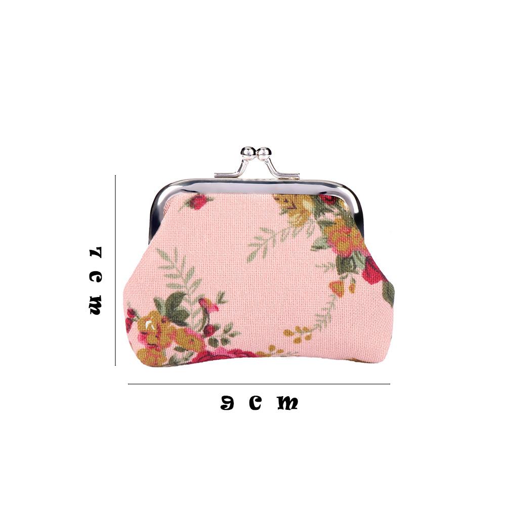 Gift Lady Hasp Retro Mini Coin Purse Credit Card Holder Small Wallet Clutch Bag
