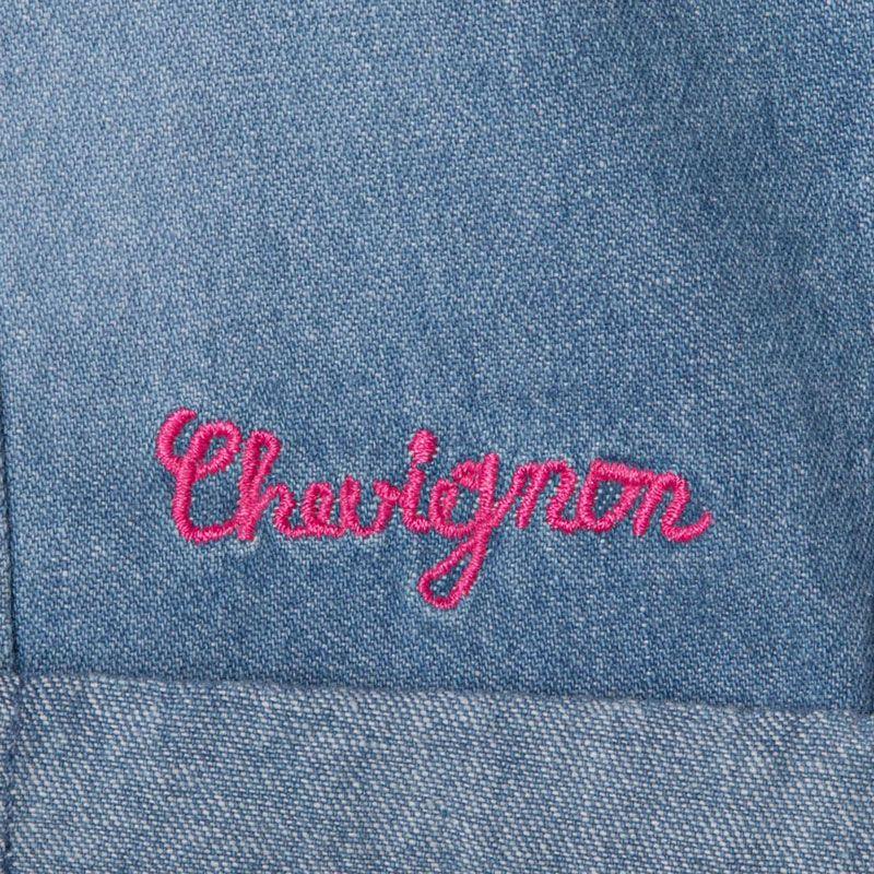 Джинсовые шорты с ремнем в клетку Детский CHEVIGNON