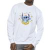 Disney Mens Lilo & Stitch Cracking Egg Sweatshirt