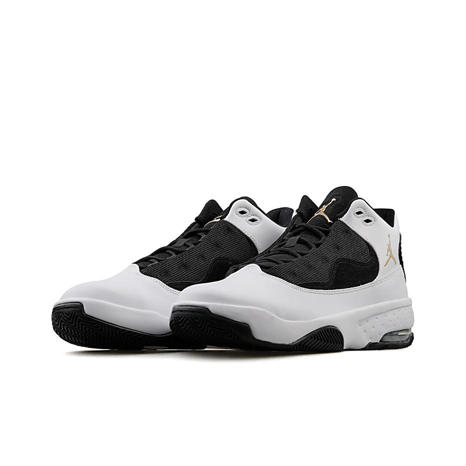 Мужские кроссовки Air Jordan Max Aura 2 Белый Черный Золотой Металлик-Золотой CK6636-107
