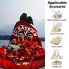 Bayern Munich Football Team Players Collage Print Flannel Blanket Soccer Fan Throw Blanket Soft Cozy Home Sofa Bed Decor for Football Supporters
