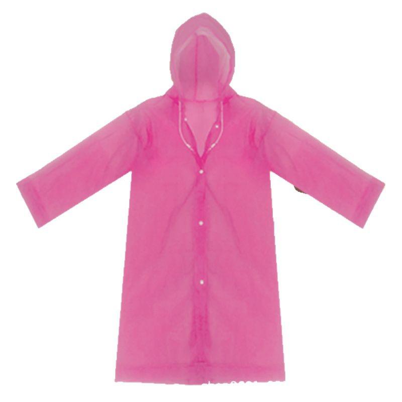 Children's Thick EVA One-Piece Unisex Raincoat for Heavy Rain Protection