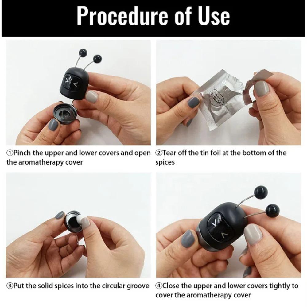 Mini Robotic Air Vent Clip Creative Fragrance Air Vent Aromatherapy Outlet Air Fresheners Perfume Diffuser Car Interior Ornament