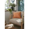 Coussin déhoussable avec passepoil "Gaïa" 45 x 45 cm "Gaze de Coton" l'Effet Papillon