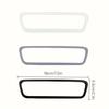 1 Suitable for Tesla Rearview Mirror Silicone Cover Model 3/Y Car Rearview Mirror Protective Frame Silicone Set Decoration