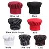 Fashion Kitchen Elastic Working Cap Adjustable Chef Hat Uniform Hat