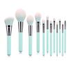 Foundation Brush, Loose Powder Brush, Eye Shadow Brush, 12 Pieces Smurf Makeup Brush Set, Fashionable Loose Powder Blush, Smudge Concealer