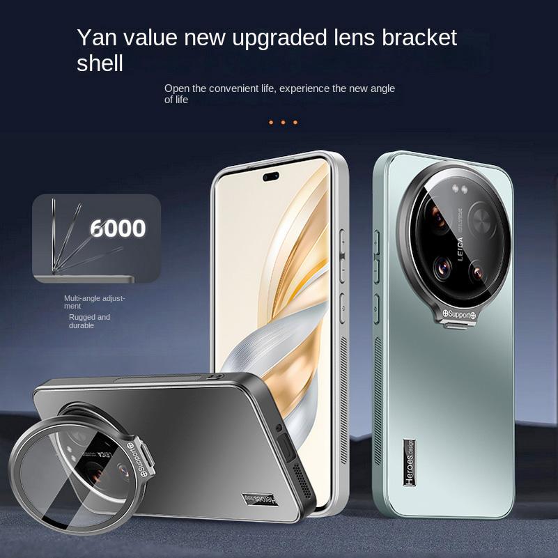 Fully Enveloped and Retractable Glass Lens Holder Protect Case For Xiaomi 17 Ultra Mi 17 Pro Max 15s Pro 15 Ultra 14 13T Cover