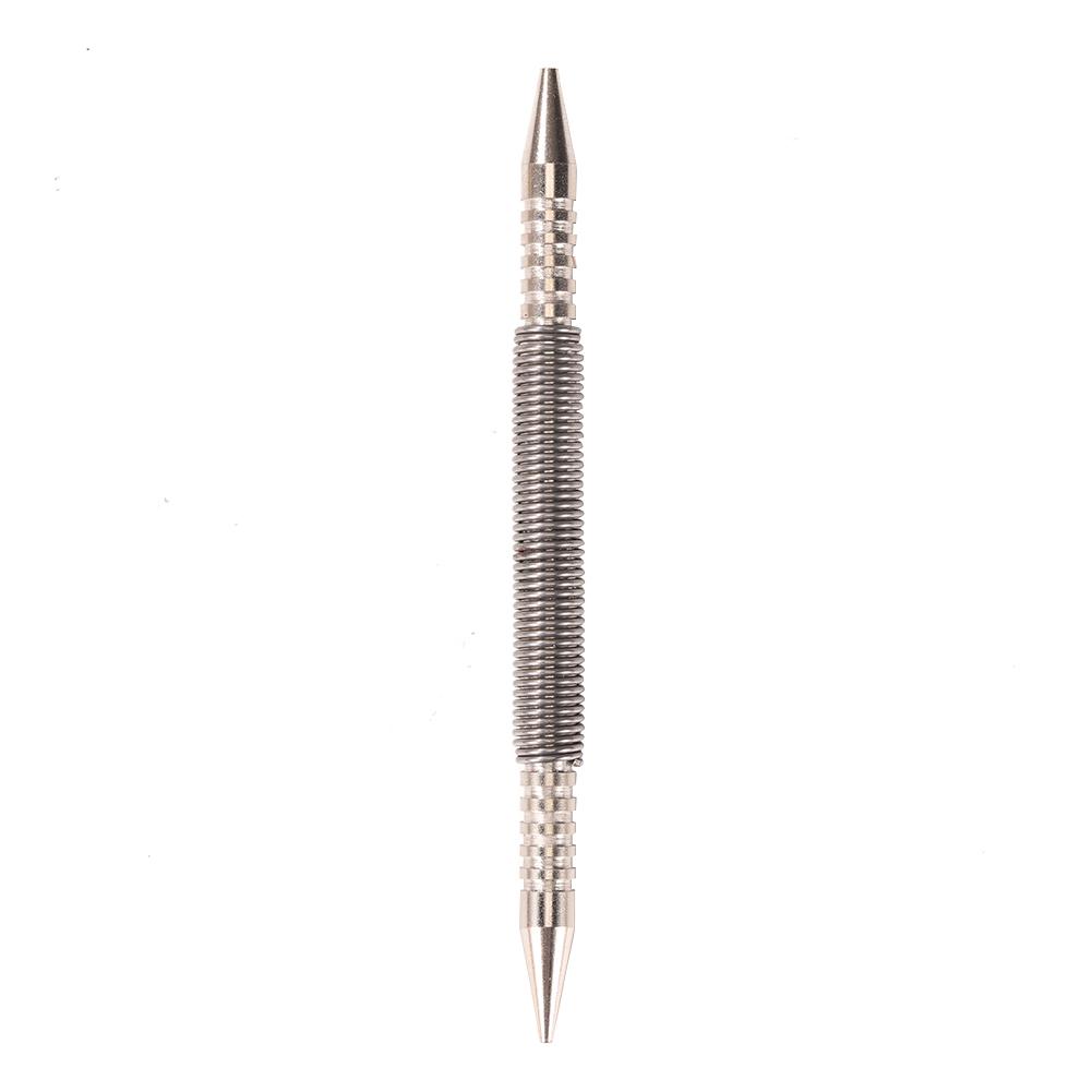 Spring Tools Hammerless Center Punch Spring Loaded Marking Woodwork Drill Bit Door Pin Removal Tool for Woodwork