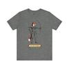 Archery Fox T-Shirt Vintage Medieval Art No Aim, No Game Bow Arrow Robin Hood