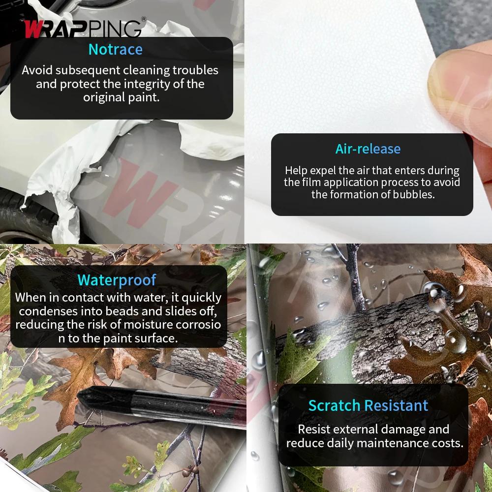 Камуфляжная текстура Наклейка на автомобиль Виниловая пленка ПВХ Мотоциклы Автомобильные аксессуары для Грузовиков Мотоциклетный шлем Автомобильная пленка Покрытие