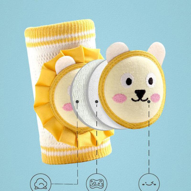 Детский защитный наколенник для ползания, налокотник, подушка, летний протектор для младенцев и малышей, защитные наколенники для детей, гетры для ног