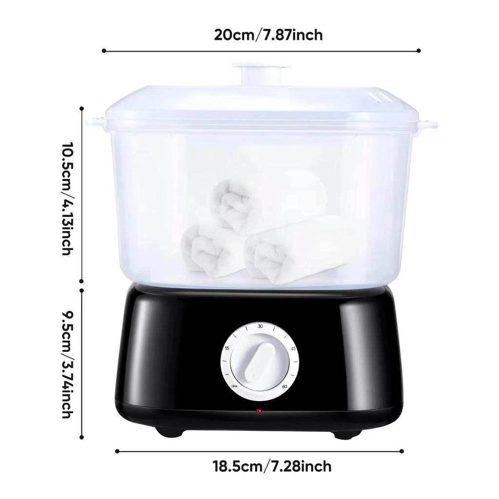 Профессиональный полотенцесушитель, парогенератор для спа-салона, быстрый нагрев до 202°F, влажный теплый полотенцесушитель для лица, парикмахерская