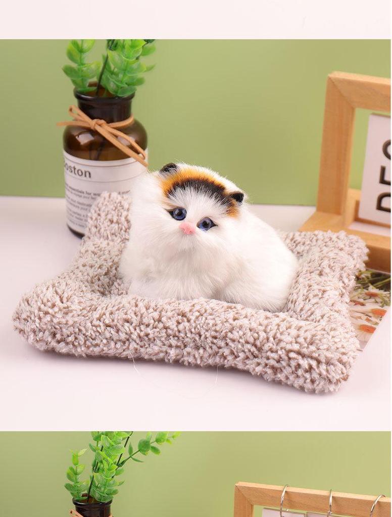 Simulated Meowing Kitten with Bamboo Charcoal Deodorization and Purification